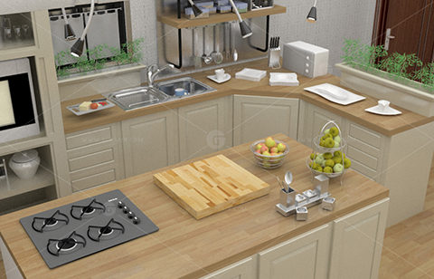 Interior Design – Kitchen Set